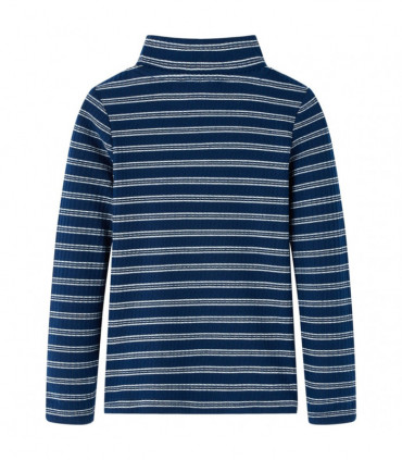 Kids' T-shirt with Long Sleeves Navy Blue 104