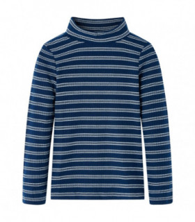 Kids' T-shirt with Long Sleeves Navy Blue 116