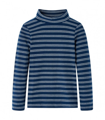 Kids' T-shirt with Long Sleeves Navy Blue 116