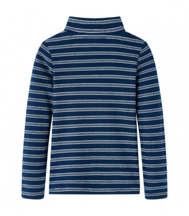 Kids' T-shirt with Long Sleeves Navy Blue 92
