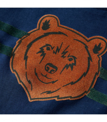 Kids' T-shirt with Long Sleeves Navy Blue 92