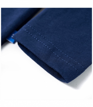 Kids' T-shirt with Long Sleeves Navy Blue 92