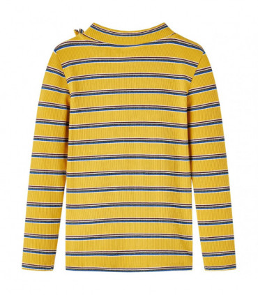 Kids' T-shirt with Long Sleeves Ochre 116