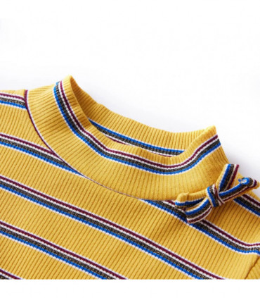 Kids' T-shirt with Long Sleeves Ochre 92