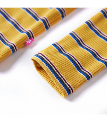 Kids' T-shirt with Long Sleeves Ochre 92