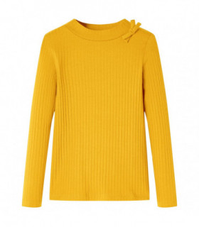 Kids' T-shirt with Long Sleeves Ochre 92