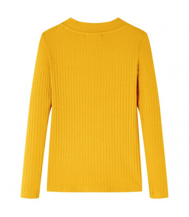 Kids' T-shirt with Long Sleeves Ochre 92