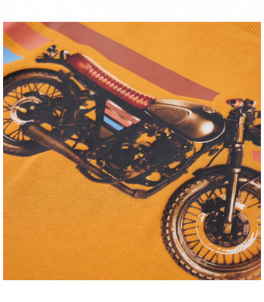 Kids' T-shirt with Long Sleeves Ochre 92