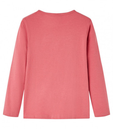 Kids' T-shirt with Long Sleeves Old Pink 104