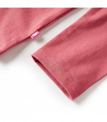 Kids' T-shirt with Long Sleeves Old Pink 104