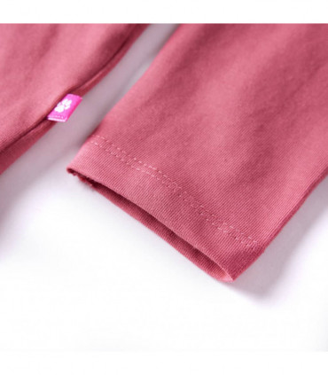 Kids' T-shirt with Long Sleeves Old Pink 104