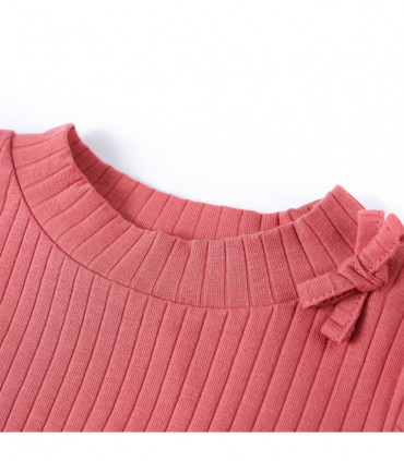 Kids' T-shirt with Long Sleeves Old Pink 104