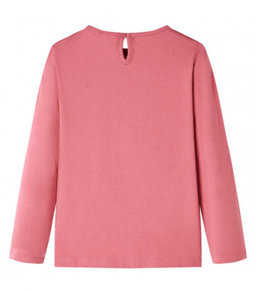 Kids' T-shirt with Long Sleeves Old Pink 104