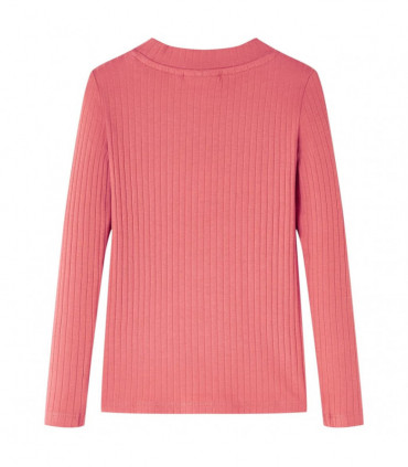 Kids' T-shirt with Long Sleeves Old Pink 116