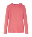 Kids' T-shirt with Long Sleeves Old Pink 92