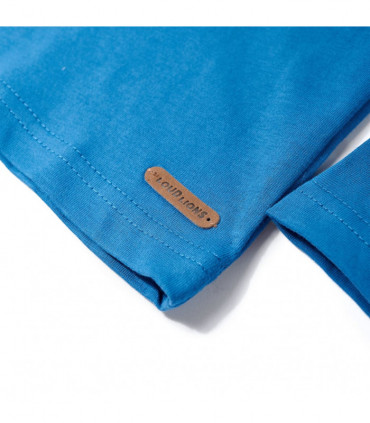 Kids' T-shirt with Long Sleeves Petrol 92