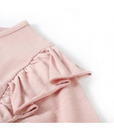 Kids' T-shirt with Long Sleeves Pink 128