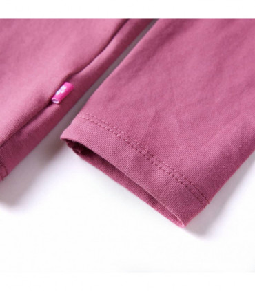 Kids' T-shirt with Long Sleeves Raspberry 104