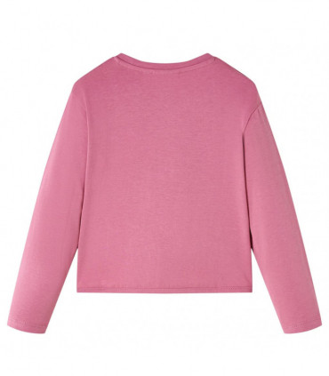 Kids' T-shirt with Long Sleeves Raspberry 104