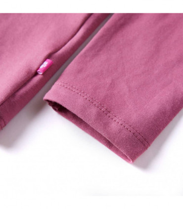 Kids' T-shirt with Long Sleeves Raspberry 116