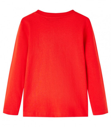 Kids' T-shirt with Long Sleeves Red 116