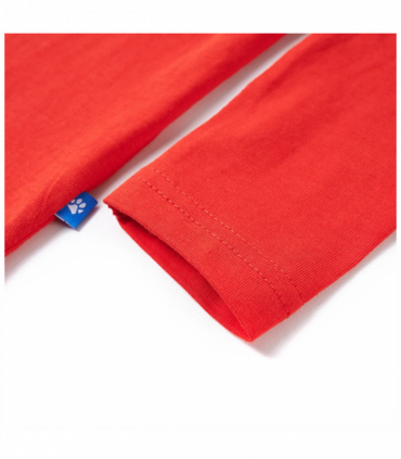 Kids' T-shirt with Long Sleeves Red 92