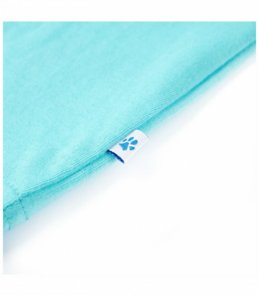 Kids' T-shirt with Short Sleeves Aqua 128