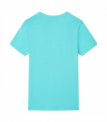 Kids' T-shirt with Short Sleeves Aqua 92