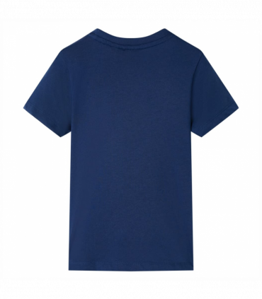 Kids' T-shirt with Short Sleeves Dark Blue 104