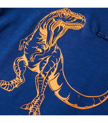 Kids' T-shirt with Short Sleeves Dark Blue 116