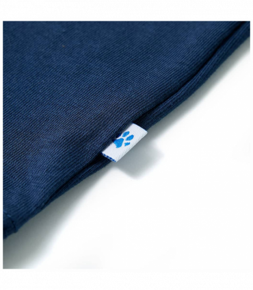 Kids' T-shirt with Short Sleeves Dark Blue 140