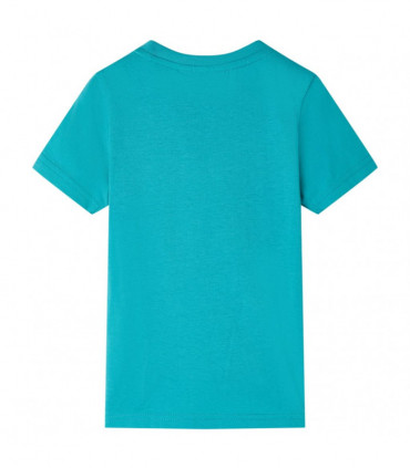 Kids' T-shirt with Short Sleeves Dark Mint 116