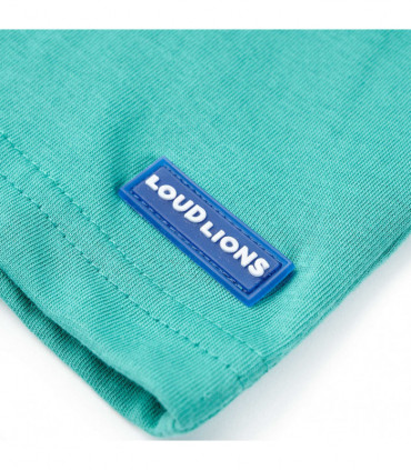 Kids' T-shirt with Short Sleeves Dark Mint 140