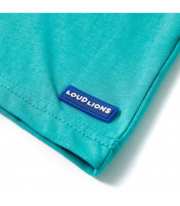 Kids' T-shirt with Short Sleeves Dark Mint 92