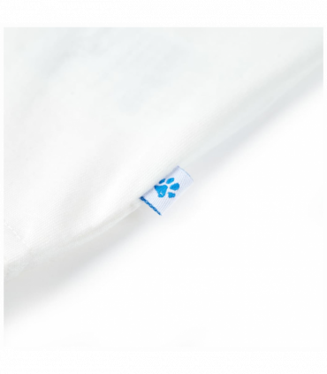 Kids' T-shirt with Short Sleeves Ecru 92