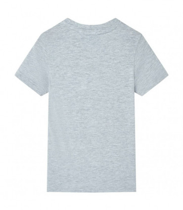 Kids' T-shirt with Short Sleeves Grey 92