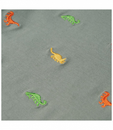 Kids' T-shirt with Short Sleeves Khaki 104