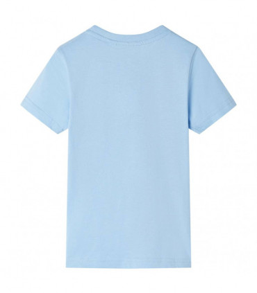 Kids' T-shirt with Short Sleeves Light Blue 104