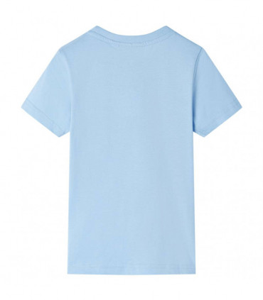 Kids' T-shirt with Short Sleeves Light Blue 92