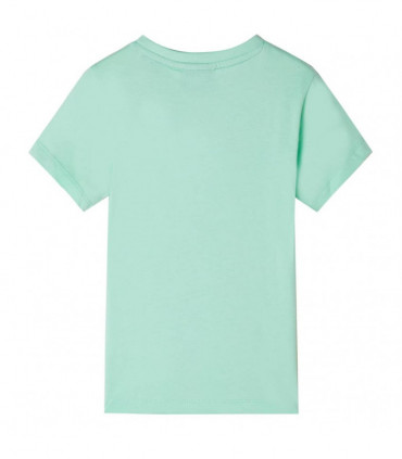 Kids' T-shirt with Short Sleeves Light Green 104