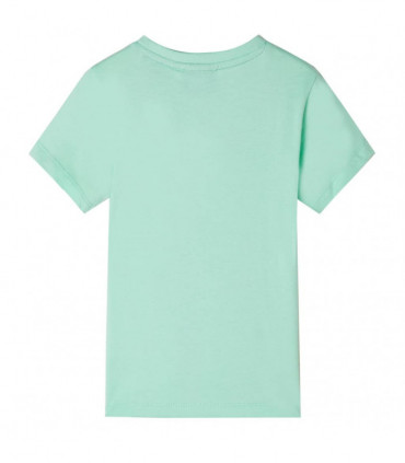 Kids' T-shirt with Short Sleeves Light Green 116