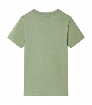 Kids' T-shirt with Short Sleeves Light Khaki 116