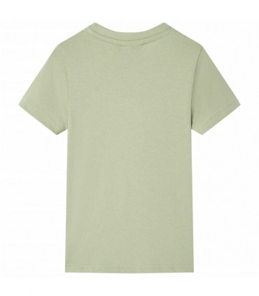 Kids' T-shirt with Short Sleeves Light Khaki 128
