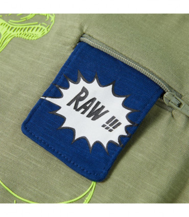 Kids' T-shirt with Short Sleeves Light Khaki 140