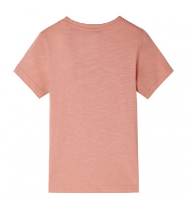 Kids' T-shirt with Short Sleeves Light Orange 92