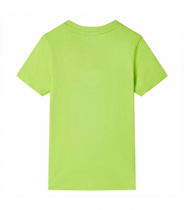 Kids' T-shirt with Short Sleeves Lime 92