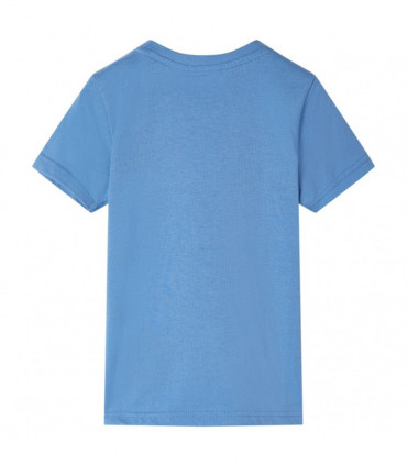 Kids' T-shirt with Short Sleeves Medium Blue 92