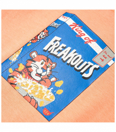 Kids' T-shirt with Short Sleeves Neon Orange 104