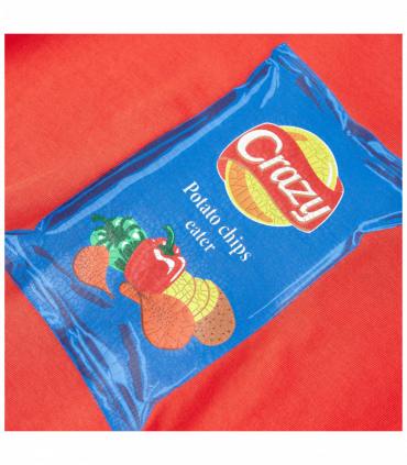 Kids' T-shirt with Short Sleeves Red 140