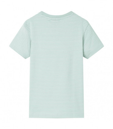 Kids' T-shirt with Stripes Light Mint 92